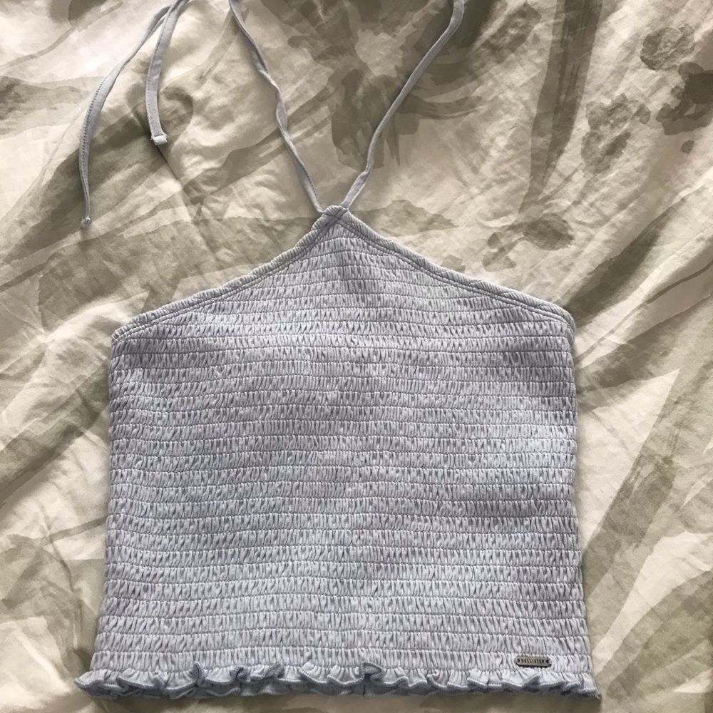 Light blue Halter top